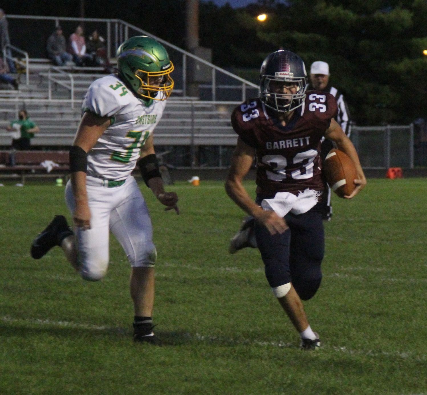 Eluding a tackler